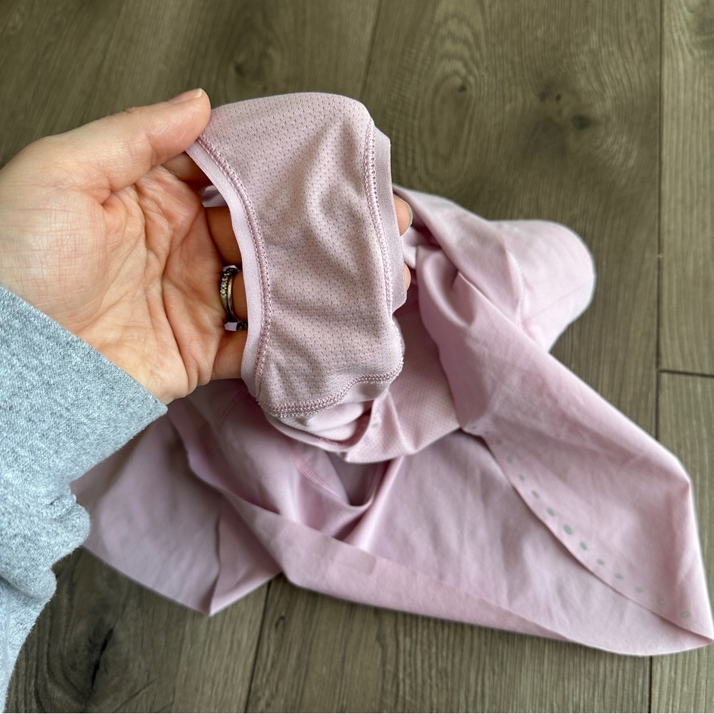 LULULEMON SHORTS Blush Pink Find your Pace 3 Inch - Picture 6 of 11